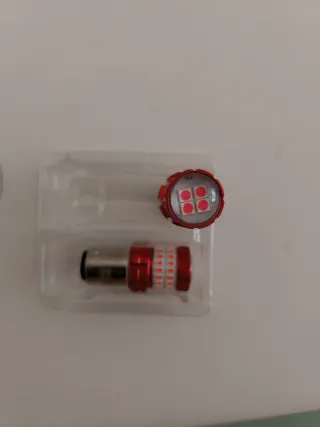 Bombilla LED BAW15D Roja