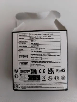 Bombilla LED BAW15D Roja