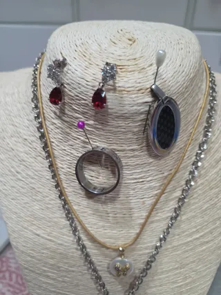 Lote 4 Gioielli in Acciaio Inossidabile