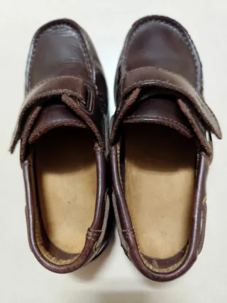 Sapatos de vela castanhos para Rapaz - Alex (T.32)