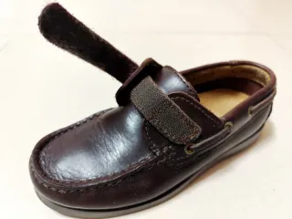 Sapatos de vela castanhos para Rapaz - Alex (T.32)