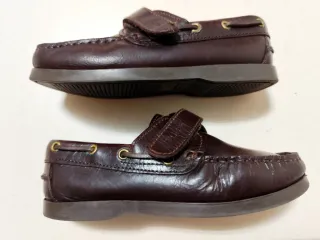 Sapatos de vela castanhos para Rapaz - Alex (T.32)