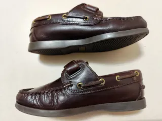 Sapatos de vela castanhos para Rapaz - Alex (T.32)