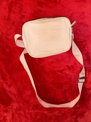 Bolso bandolera rosa palo