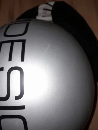 Casco Momo Design Jet X Silver Black visiera fuméé