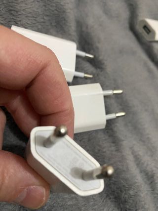 Lote 3 Cargadores iPhone Originales 5W