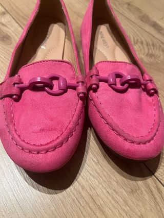 Mocasines Nine West rosas talla 37