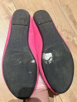 Mocasines Nine West rosas talla 37