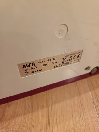 Máquina de coser Alfa Next 30