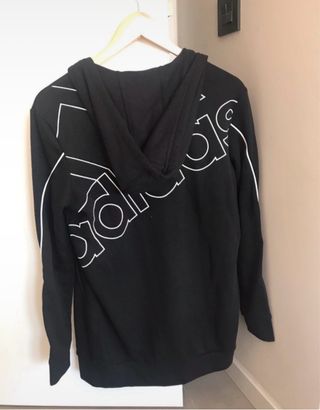 Sudadera Adidas Negra con Cremallera