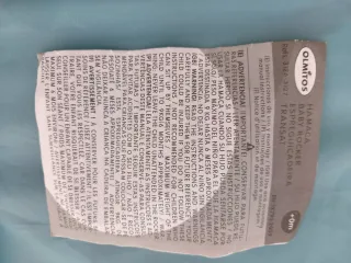 Hamaca para bebé OLMITOS