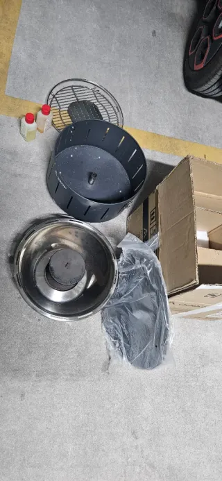 Barbacoa portatile Aobosi senza fumo