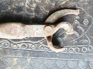 Ferramenta antiga de resineiro