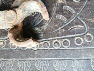 Ferramenta antiga de resineiro