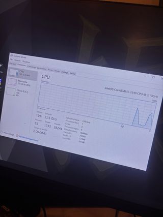 PC Fisso HP Ufficio Nero