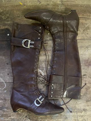 Stivali Vintage Dior John Galliano 2005 Runway