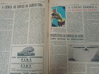 Lote Jornais Vida Rural Anos 50