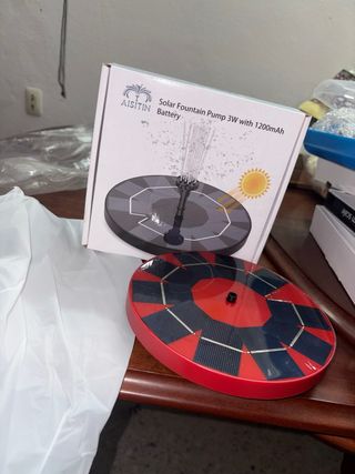 Fuente Solar AISITIN 2,5W con Batería
