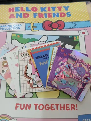 Cromos/cartas Hello Kitty and Friends