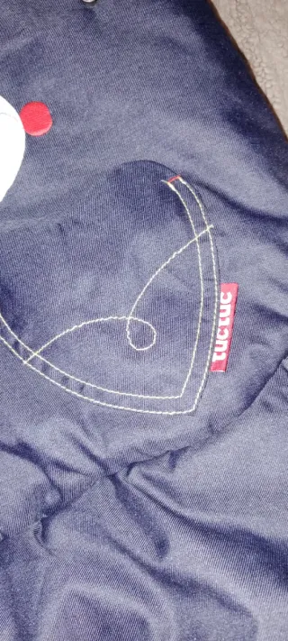 Saco de silla Tuc Tuc estrellas rojas