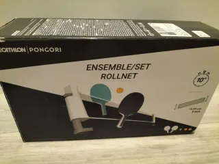 Set Palas Ping Pong + Red Ajustable