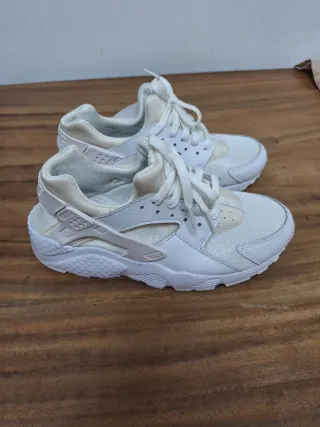 Zapatillas Nike Huarache Blancas