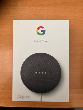 Google Nest Mini 2ª Gen Negro/Gris