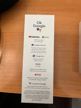 Google Nest Mini 2ª Gen Negro/Gris