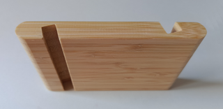 Supporto in legno per smartphone