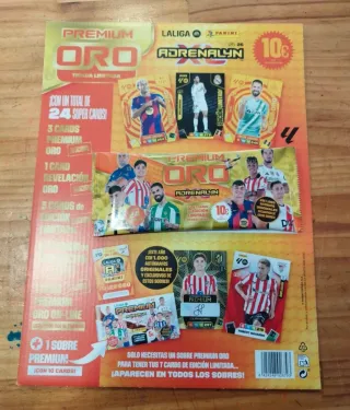 Sobre Premium Oro LALIGA Adrenalyn XL