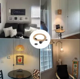 Kit portalámparas 2m con interruptor