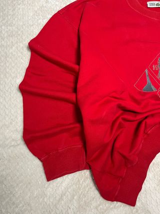 Lacoste Oversize Sweatshirt Classic Style Retro