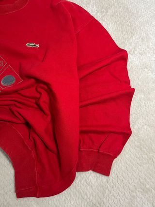 Lacoste Oversize Sweatshirt Classic Style Retro