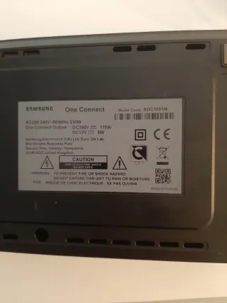 One Connect ycable TV Samsung QE55Q8FNAT SOC 1001N