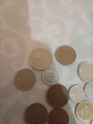 Lote de monedas antiguas