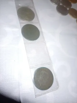 Lote de monedas antiguas