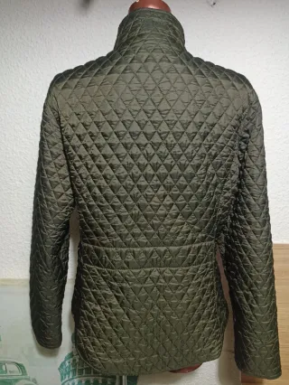 Chaqueta Barbour acolchada verde