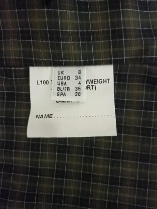 Chaqueta Barbour acolchada verde