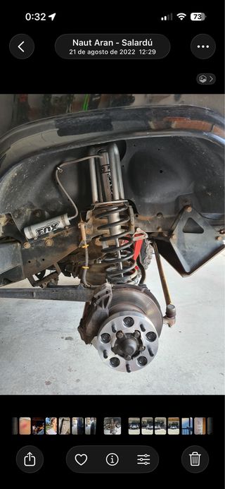 Amortiguadores Fox Performance 2.0 botella y regul