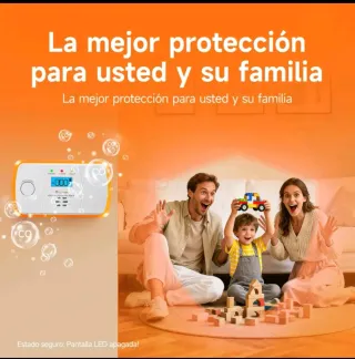 Alarma Monóxido Carbono Heiman