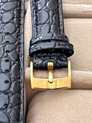 Correa reloj en piel de becerro para Omega 18mm