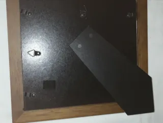 Cornice portafoto in legno e vetro