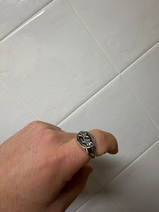 Anillo Twojeys Icon Sello Plata Talla 20