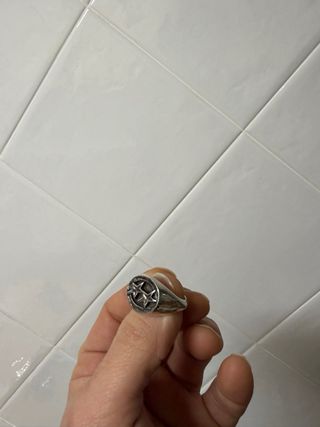 Anillo Twojeys Icon Sello Plata Talla 20