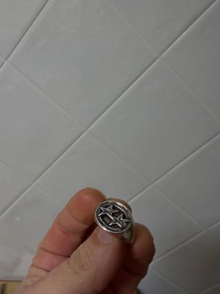 Anillo Twojeys Icon Sello Plata Talla 20