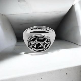 Anillo Twojeys Icon Sello Plata Talla 20