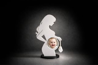 Soporte Decorativo para Ecografía