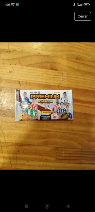 Sobres Panini Adrenalyn XL Premium