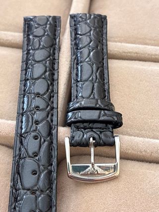 Correa reloj en piel de becerro para Longines 18mm