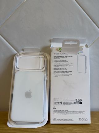 Funda iPhone 17 Pro Max Transparente MagSafe